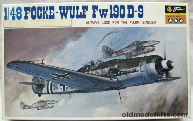 Fujimi 1/48 Focke-Wulf Fw-190D-9 - III/54 Screen for Me-262 Unit Nowotny / VIII/JG2 'Richthofen' / 8 JG2 - (FW190D9), 5A14 plastic model kit